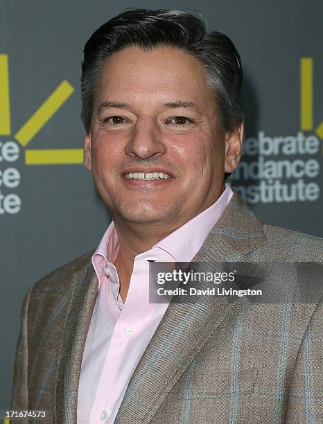 Netflix Chief Content Officer Ted Sarandos attends the 3rd Annual Celebrate Sundance Institute Los Angeles Benefit at The Lot on June 5, 2013 in West...