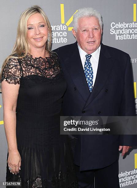 Lauren King and Richard King attend the 3rd Annual Celebrate Sundance Institute Los Angeles Benefit at The Lot on June 5, 2013 in West Hollywood,...