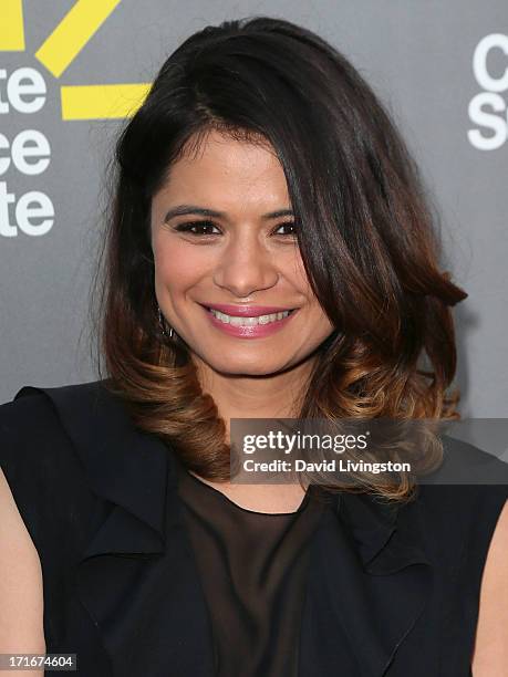 Actress Melonie Diaz attends the 3rd Annual Celebrate Sundance Institute Los Angeles Benefit at The Lot on June 5, 2013 in West Hollywood, California.