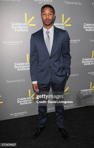 Actor Michael B. Jordan attends the 3rd Annual Celebrate Sundance Institute Los Angeles Benefit at The Lot on June 5, 2013 in West Hollywood,...