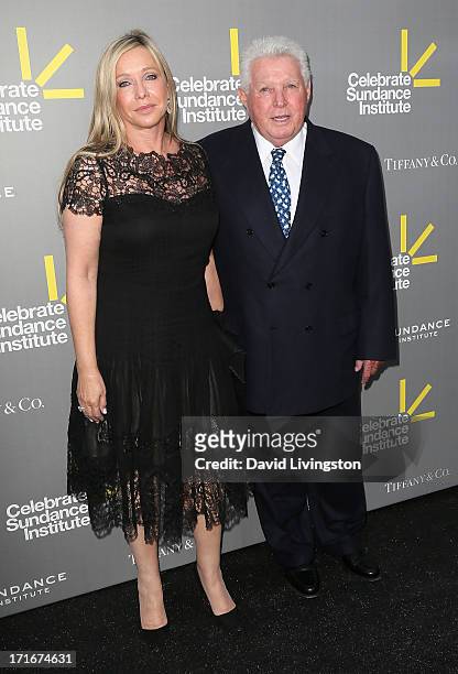 Lauren King and Richard King attend the 3rd Annual Celebrate Sundance Institute Los Angeles Benefit at The Lot on June 5, 2013 in West Hollywood,...