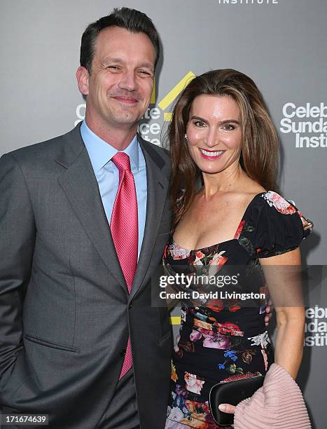 Sean Bailey and Charmaine Bailey attend the 3rd Annual Celebrate Sundance Institute Los Angeles Benefit at The Lot on June 5, 2013 in West Hollywood,...