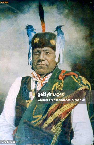 The Denver Post published this litho of Capore on August 18, 1901 in Denver, Colorado.