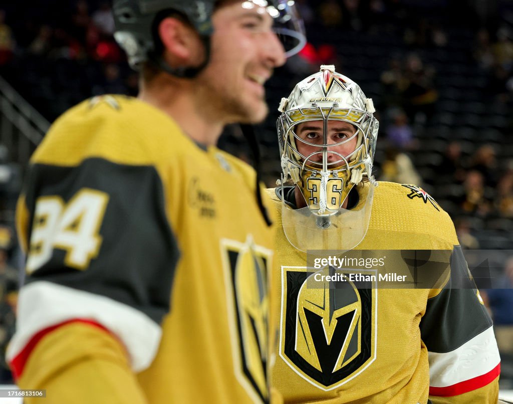 Should the Golden Knights Start Logan Thompson Against the Sharks?