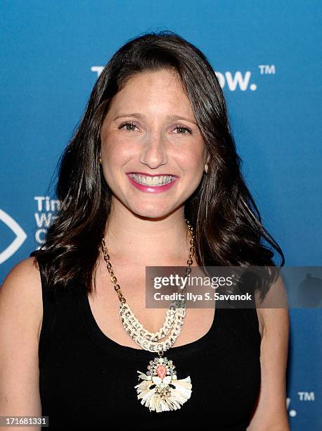 Jamie Shupak attends Time Warner Cable Media's "View From The Top" Upfront at Jazz at Lincoln Center on June 27, 2013 in New York City.