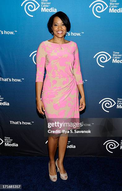 Diane King attends Time Warner Cable Media's "View From The Top" Upfront at Jazz at Lincoln Center on June 27, 2013 in New York City.