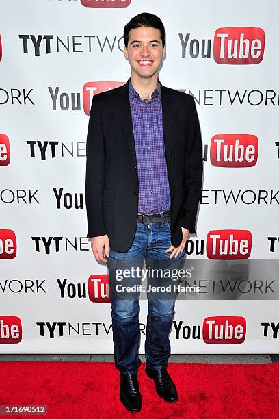 Raymond Braun arrives at YouTube and TYT Network Present the 1st Annual YouTube PRIDE Party Hosted By Dave Rubin at YouTube Space LA on June 27, 2013...