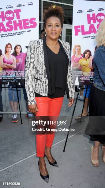 Actress Wanda Sykes arrives at the Los Angeles premiere of "The Hot Flashes" at ArcLight Cinemas on June 27, 2013 in Hollywood, California.