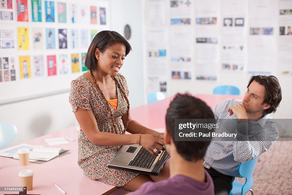 Business people in meeting