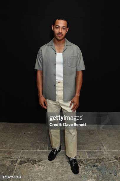 Daryl McCormack attends the Gucci Cosmos evening Vernissage at 180 The Strand on October 10, 2023 in London, England.
