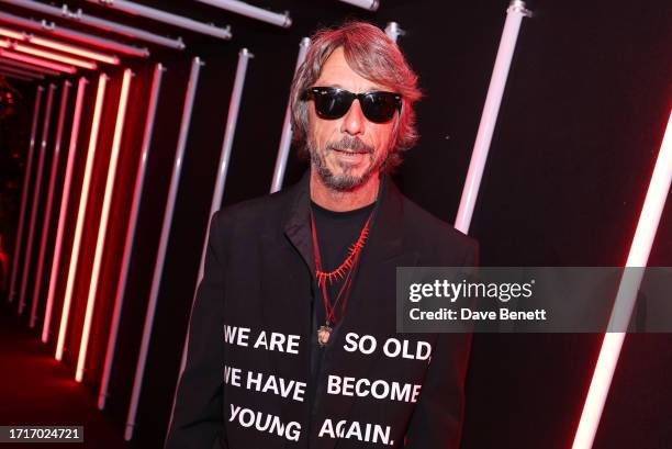 Valentino Creative Director Pierpaolo Piccioli attends the Gucci Cosmos evening Vernissage at 180 The Strand on October 10, 2023 in London, England.