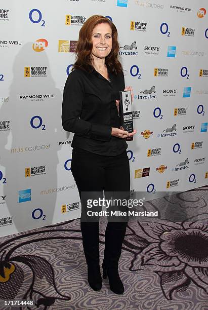 Alison Moyet attends the Nordoff Robbins Silver Clef Awards at London Hilton on June 28, 2013 in London, England.