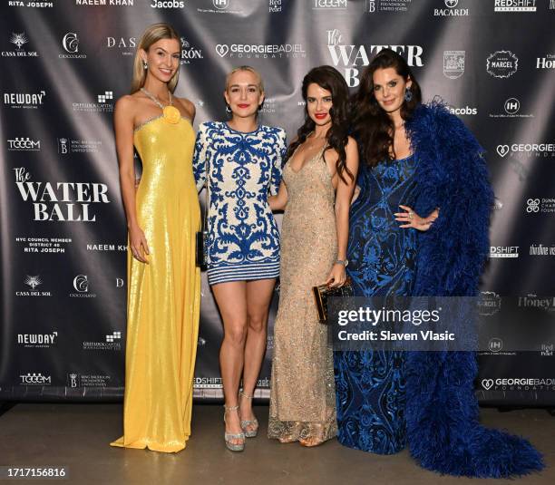 Madlena Kalinova and guests attend Georgie Badiel Foundation Water Ball at Second Floor on September 29, 2023 in New York City.