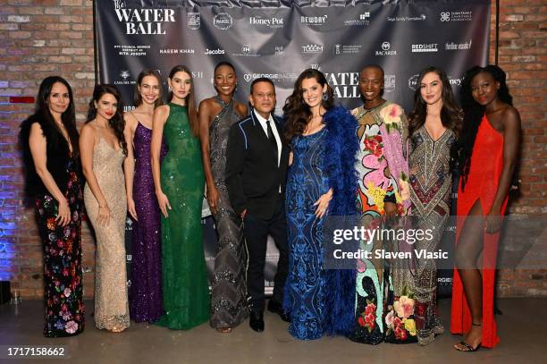 Naeem Khan , Madlena Kalinova , Georgie Badiel Liberty and guests attend Georgie Badiel Foundation Water Ball at Second Floor on September 29, 2023...
