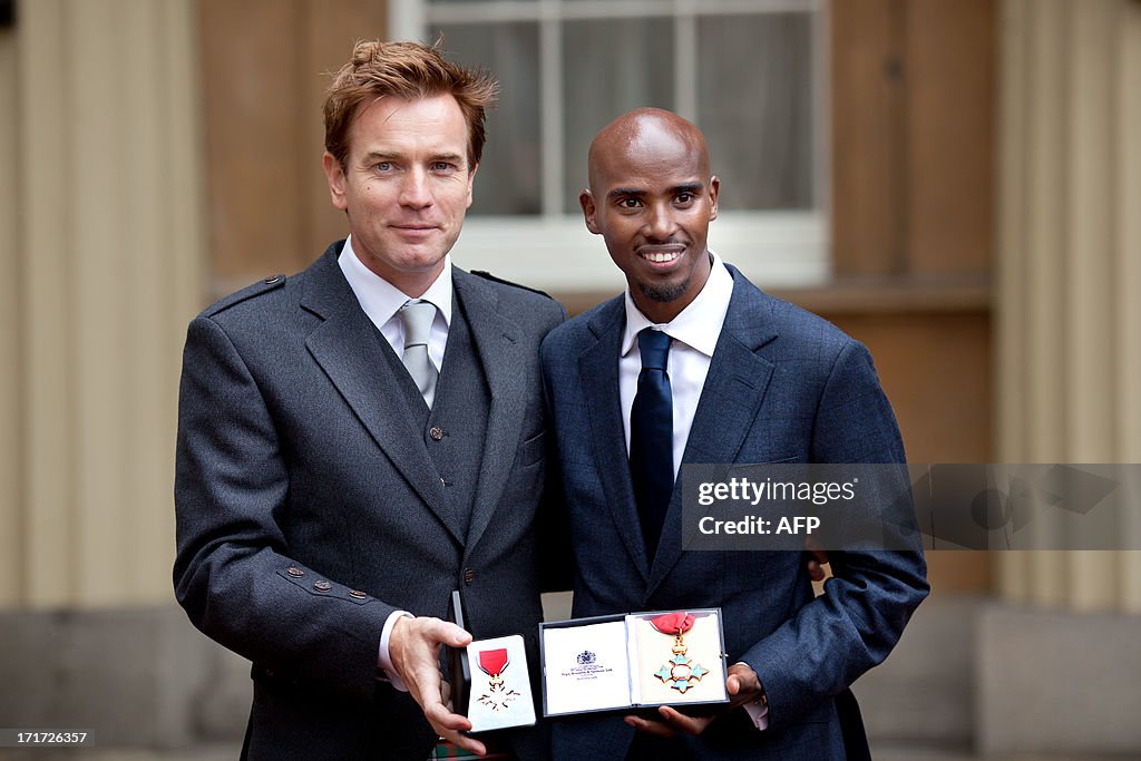 BRITAIN-AWARDS-INVESTITURES