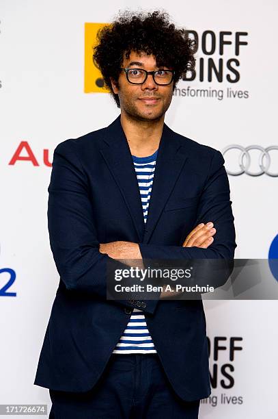 Richard Ayoade attends the Nordoff Robbins Silver Clef awards at London Hilton on June 28, 2013 in London, England.