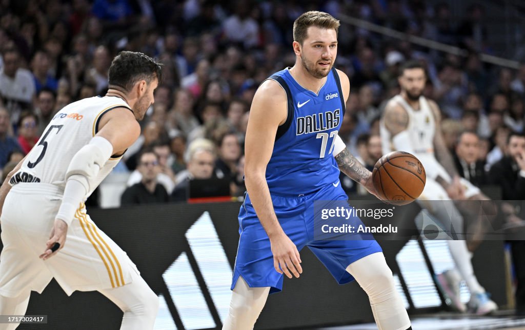 Real Madrid v Dallas Mavericks - Preseason