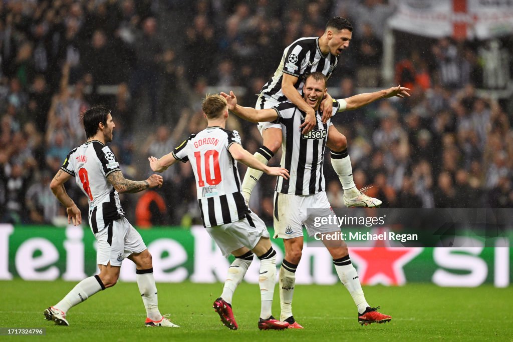 Newcastle United FC v Paris Saint-Germain: Group F - UEFA Champions League 2023/24