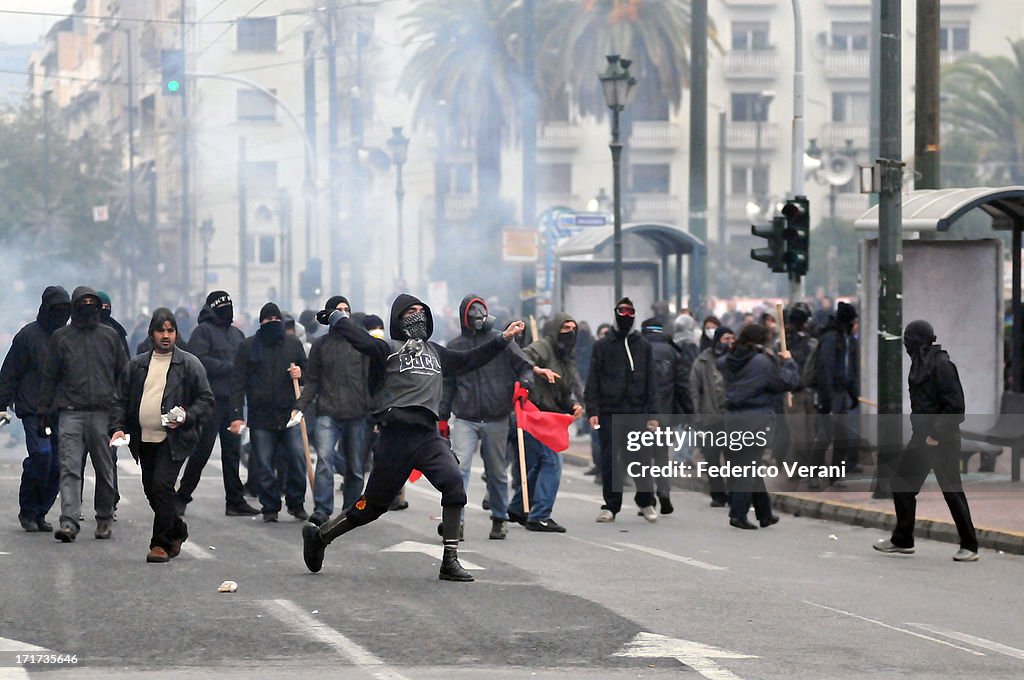 Athens General Strike