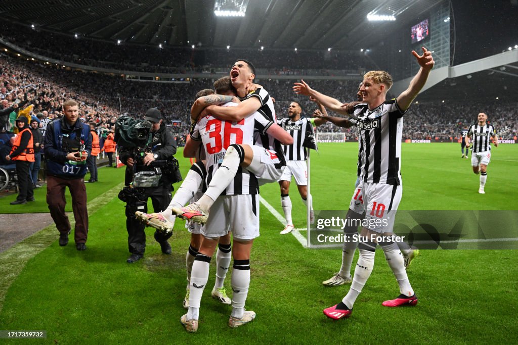 Newcastle United FC v Paris Saint-Germain: Group F - UEFA Champions League 2023/24
