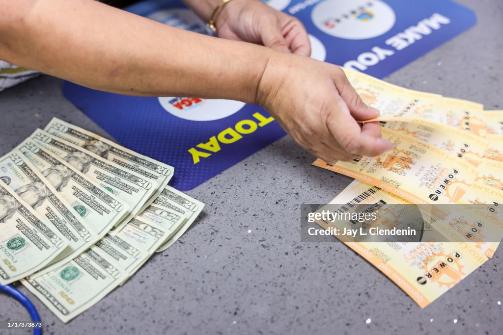 Blue Bird Liquor sells Powerball tickets