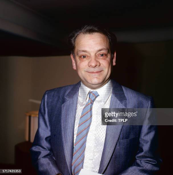 Portrait of British actor David Jason as he attends an unspecified event, London, England, March 4, 1986.