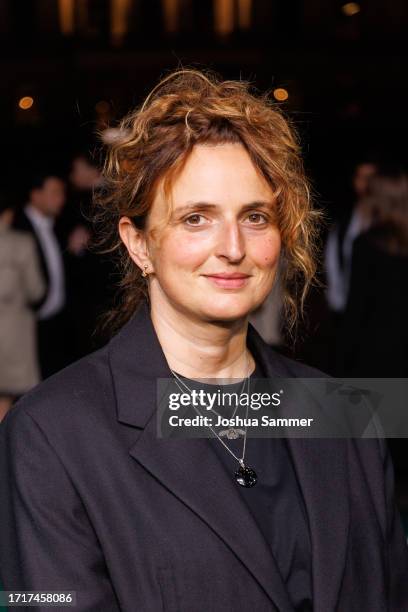 Alice Rohrwacher attends the photocall of "LA CHIMERA" during the 19th Zurich Film Festival at Kino Corso on October 04, 2023 in Zurich, Switzerland.