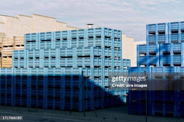 Container From Factory Plastic Container Factory Photos and Premium High Res Pictures - Getty ...