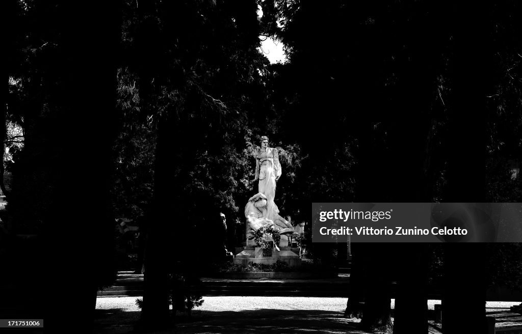 A View Of Milan's Monumental Cemetery