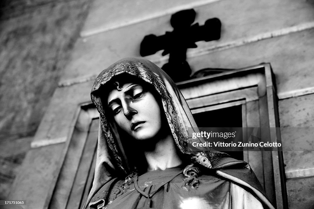 A View Of Milan's Monumental Cemetery