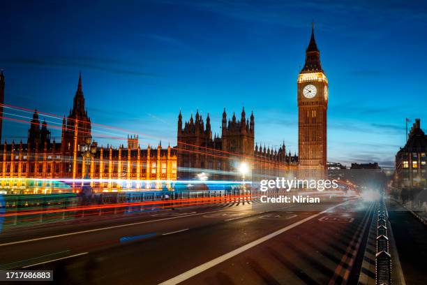 big ben & casas del parlamento - big ben fotografías e imágenes de stock