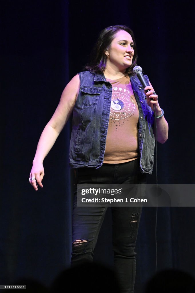 Tina Dybal performs at The Bomhard Theater on October 04, 2023 in