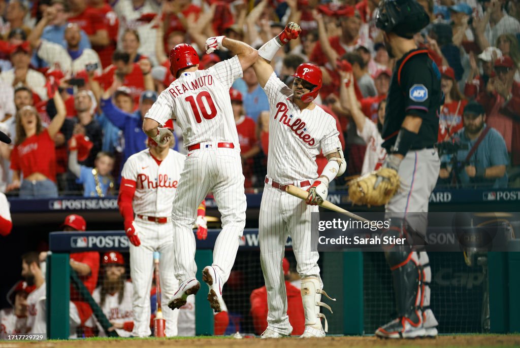 Wild Card Series - Miami Marlins v Philadelphia Phillies - Game Two