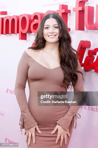Fernanda Cortes attends as Selena Gomez hosts the Inaugural Rare Impact Fund Benefit Supporting Youth Mental Health on October 04, 2023 in Los...