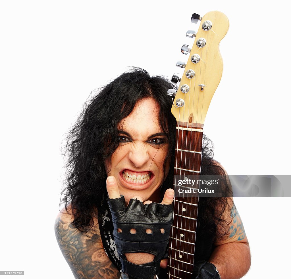 Get This Crazy Rocker On Your Side High-Res Stock Photo - Getty Images