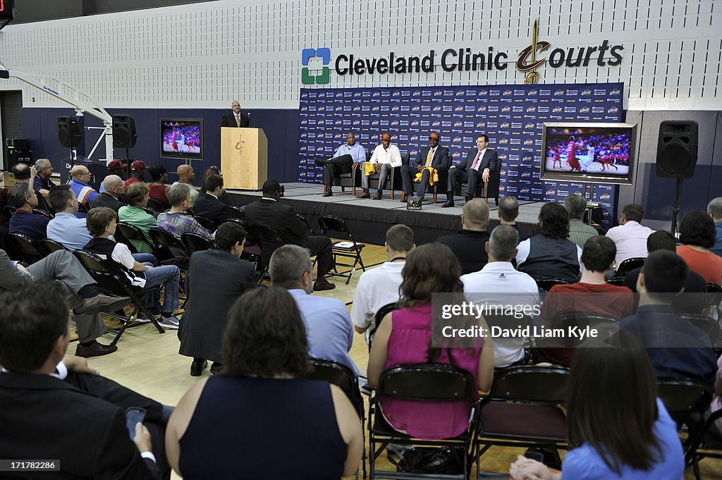 Cleveland Cavaliers 2013 Draft Picks Introductory Press Conference