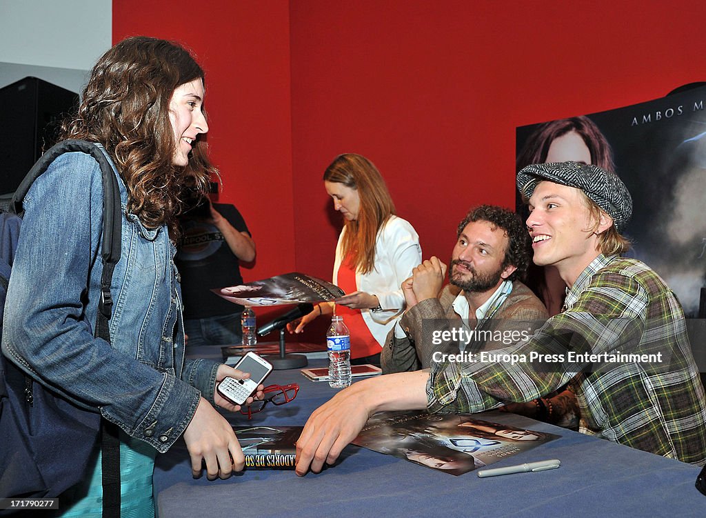 Jamie Campbell Bower Signs Autographs In Barcelona - June 27, 2013