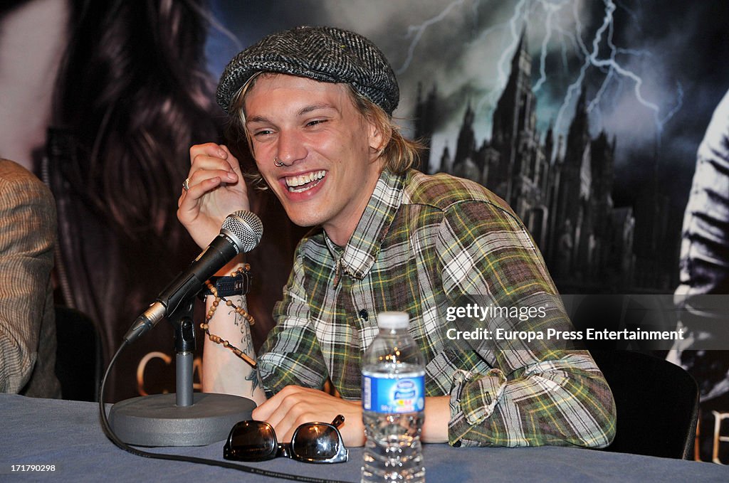 Jamie Campbell Bower Signs Autographs In Barcelona - June 27, 2013