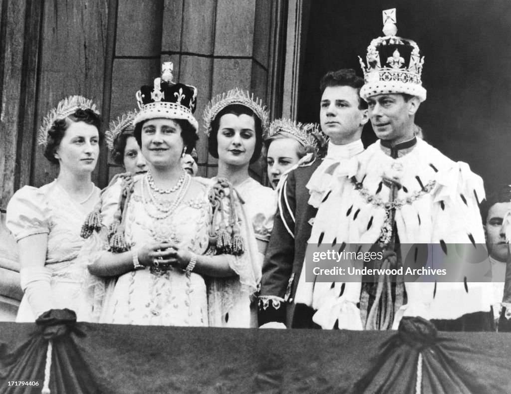 King George VI and Queen