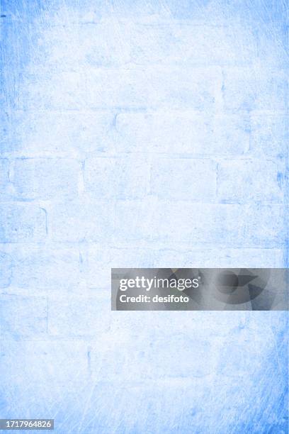light sky blue color brick wall with rectangular blocks, textured vertical blank empty simple rustic background - grout stock illustrations