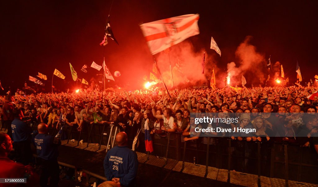 Glastonbury Festival 2013 - Day 2