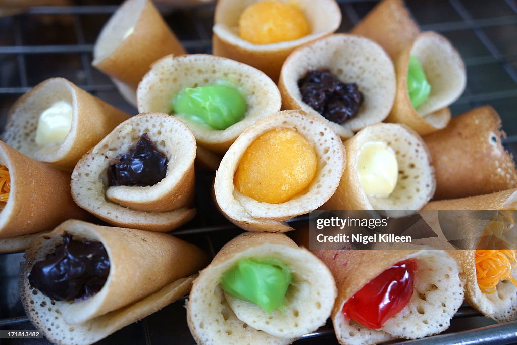 Colorful Thai Street food