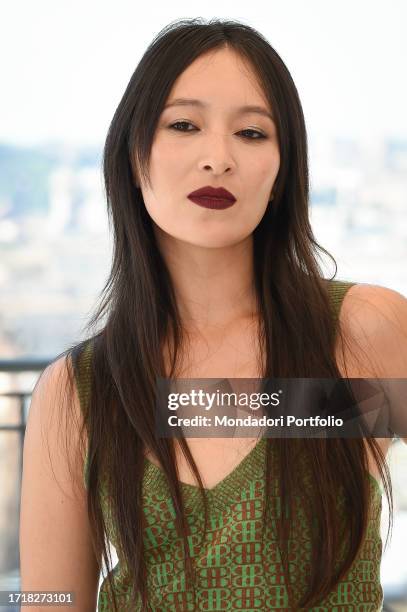 Japanese actress and voice actress Jun Ichicawa during the photocall for the presentation at Hotel Bernini of the Prime Video film Bachelorette Party...