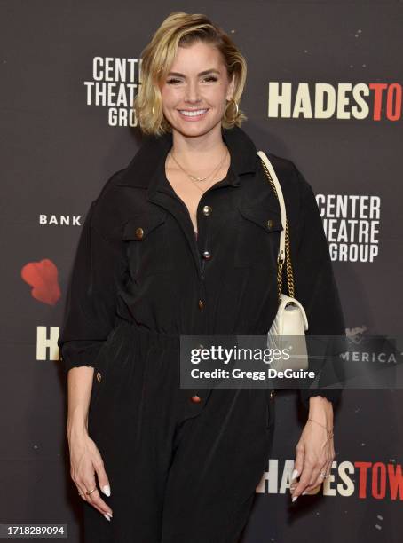 Brianna Brown attends the Center Theatre Group Opening Night Performance Of "Hadestown"at Ahmanson Theatre on October 04, 2023 in Los Angeles,...