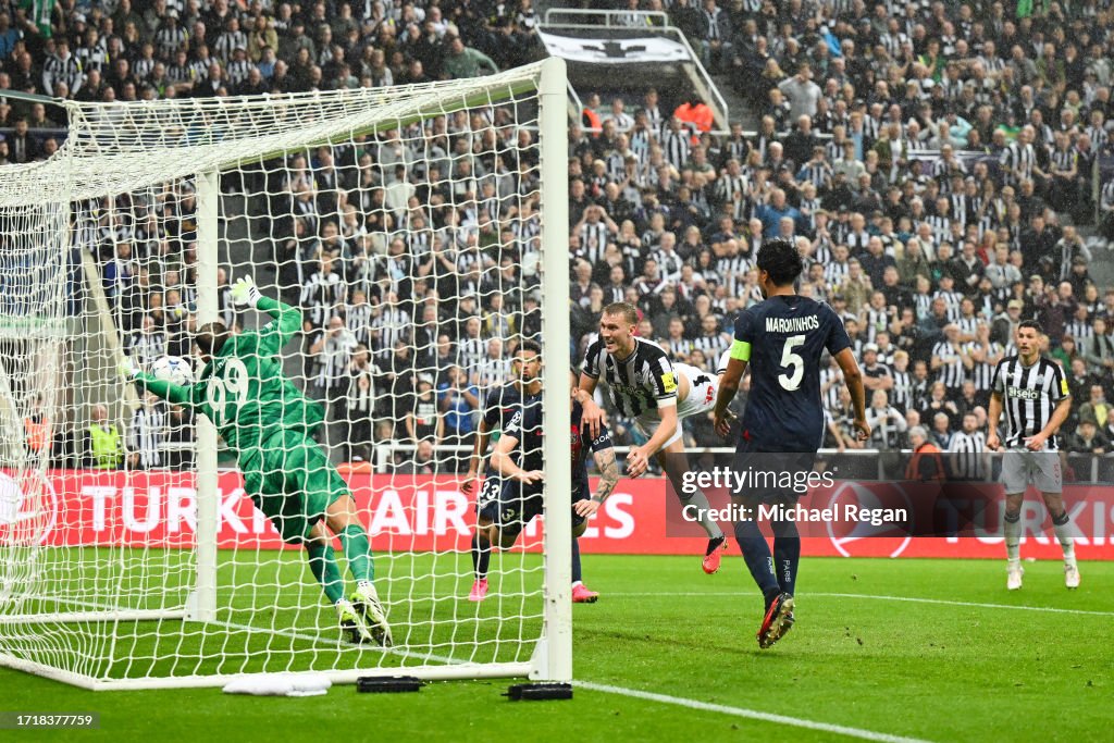 Newcastle United FC v Paris Saint-Germain: Group F - UEFA Champions League 2023/24