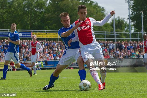 Dejan Meleg of Ajax during the pre season friendly match between SDC Putten and Ajax on June 29, 2013 in Putten, The Netherlands.