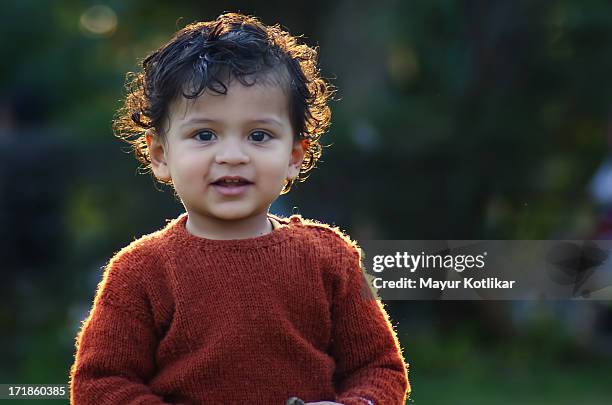 portrait of toddler - boy indian stock pictures, royalty-free photos & images