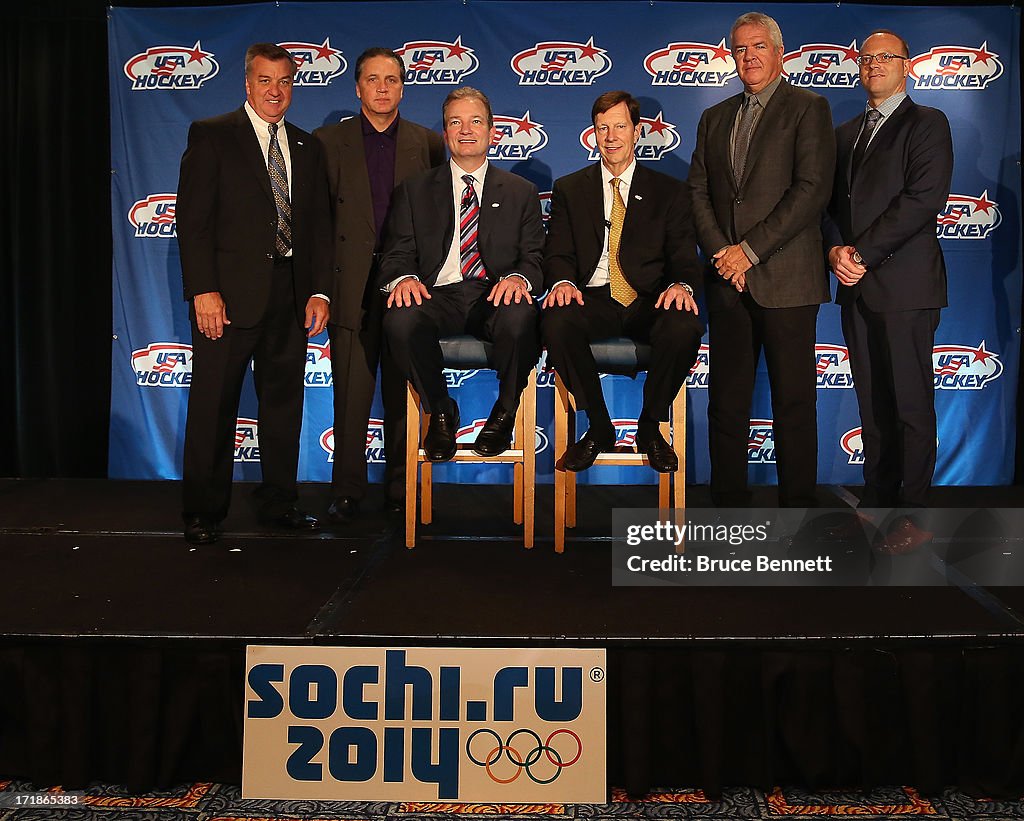 USA Hockey Press Conference