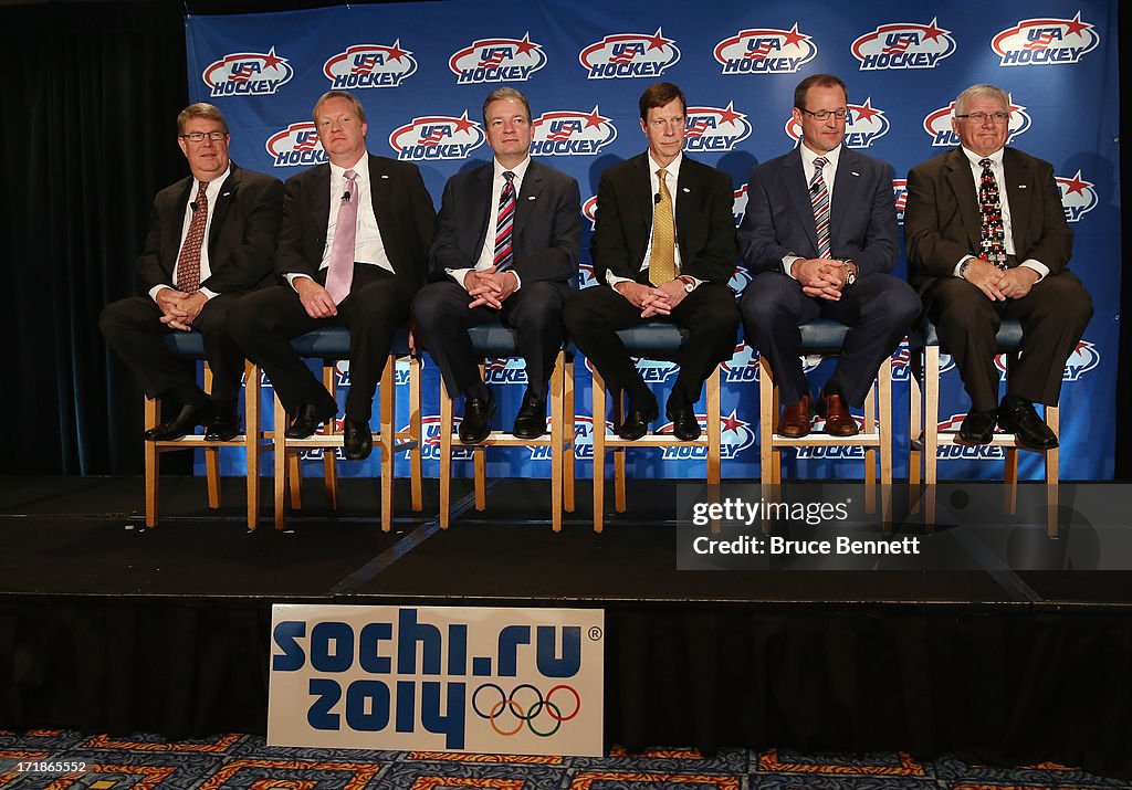 USA Hockey Press Conference