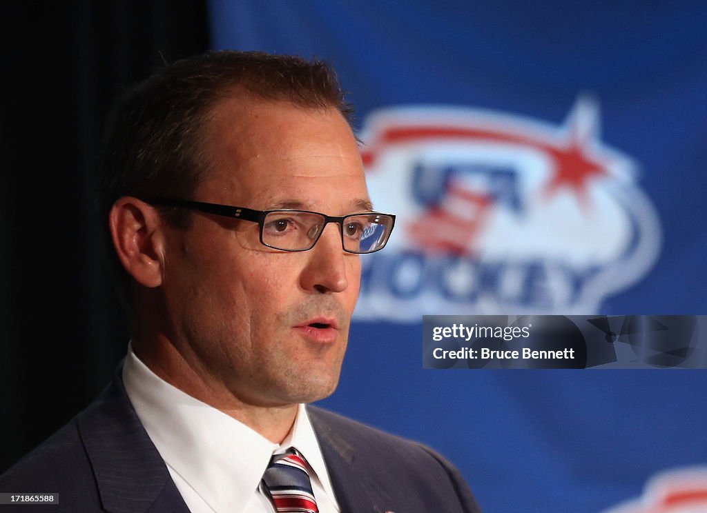 USA Hockey Press Conference